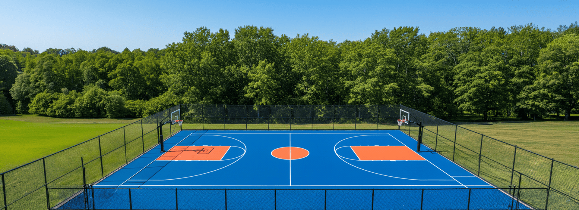 Community Half-Court Basketball Resurfacing